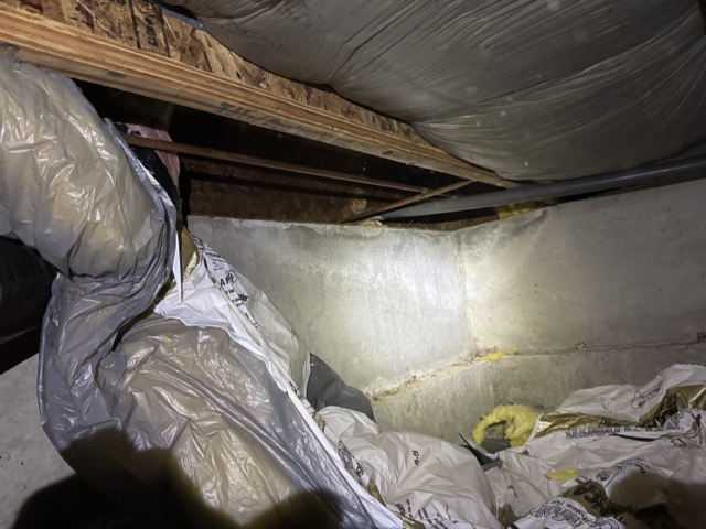 Fallen insulation 01
