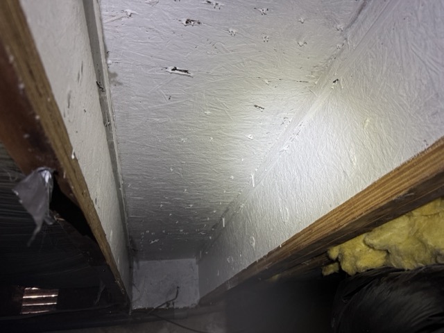 Moisture stain after 01