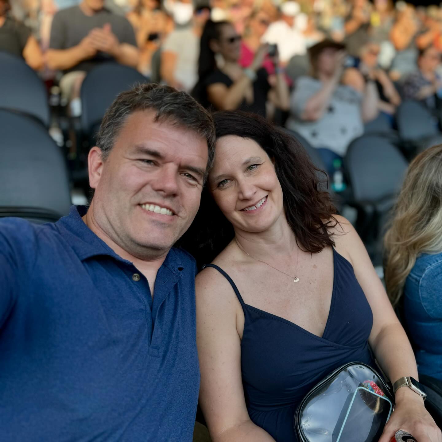 Zac Brown Band with my favorite lady