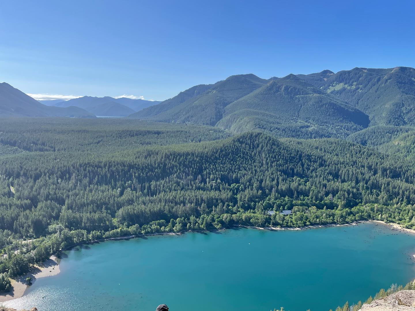 Morning hike with half of Seattle