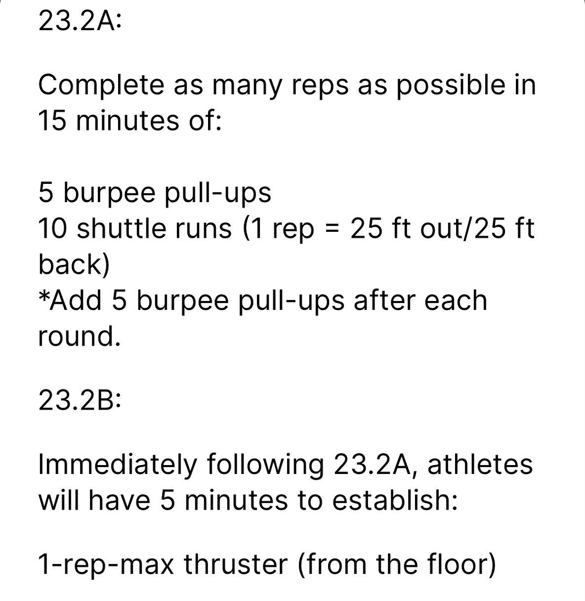 4,070th place after completing 23.2. #23point2 #crossfit